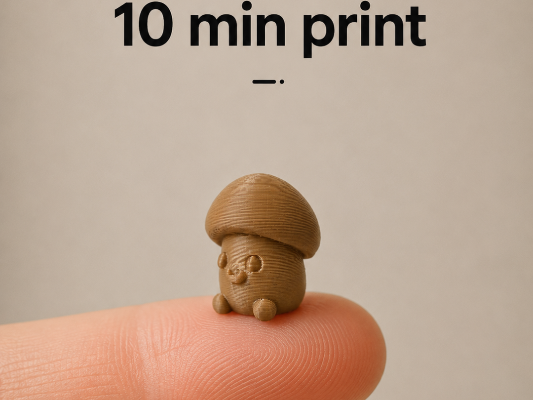 Mushroom Buddy – Mini Model Fast Print