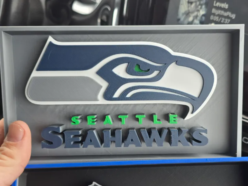 Seatle Seahawks Plaque