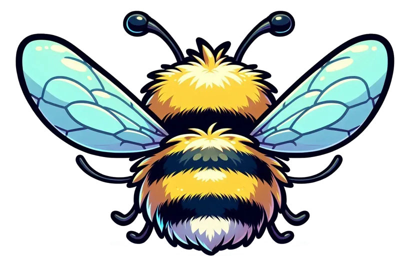 Bumblebee Hummel Sticker  AMS 
