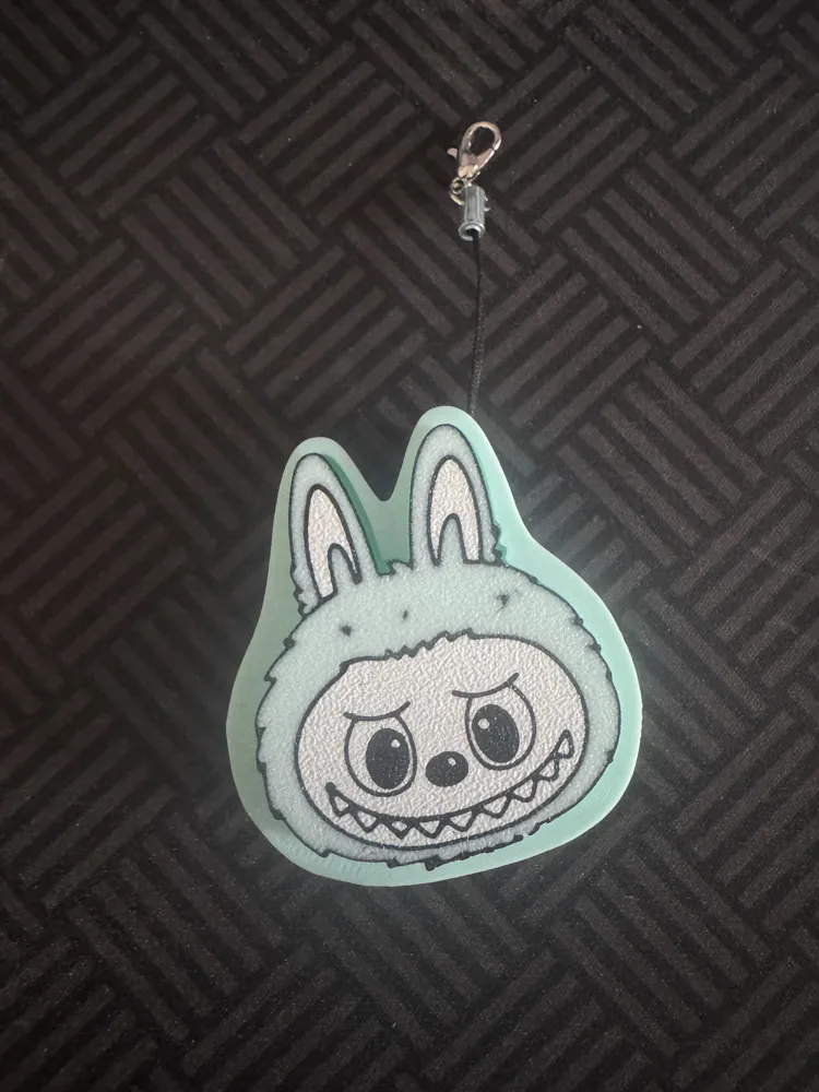 Labu Clicker labu bu button clicker pendant - Free 3D Print Model - MakerWorld