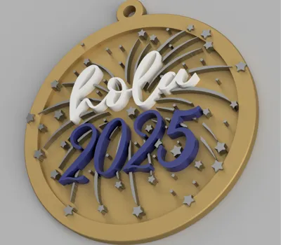 Ornament Christmas (Navidad) Hola 2025