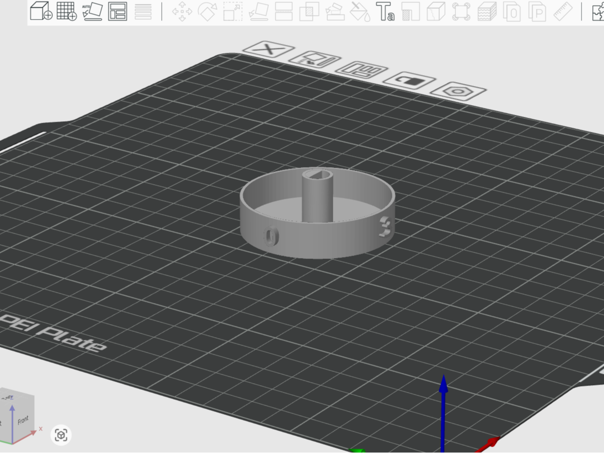 D-shaft knob for older water heaters 