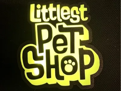 Littlest Pet Shop Logo Light Box Model