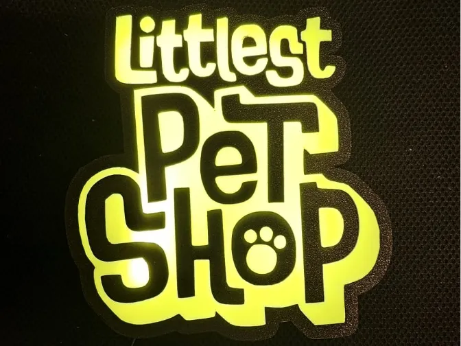 Littlest Pet Shop Logo Light Box Model