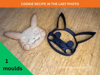 pikachu pokemon cookie cutter
