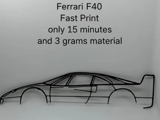 Ferrari F40 Silhouette