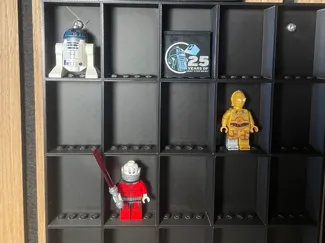 LEG O- Minifig Display – 3D-gedrucktes Wandregal