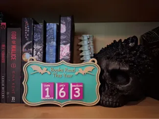 Fully Customizable - Books Read This Year Sign