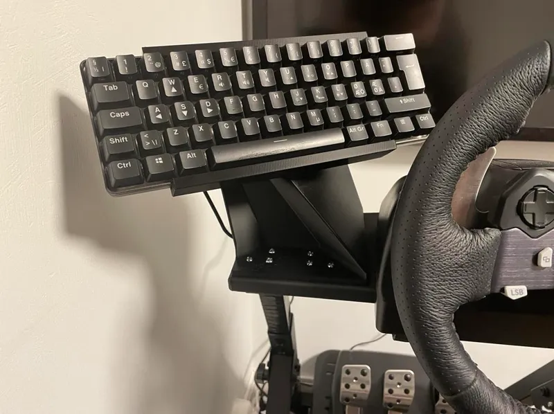 Next level racing keyboard holder