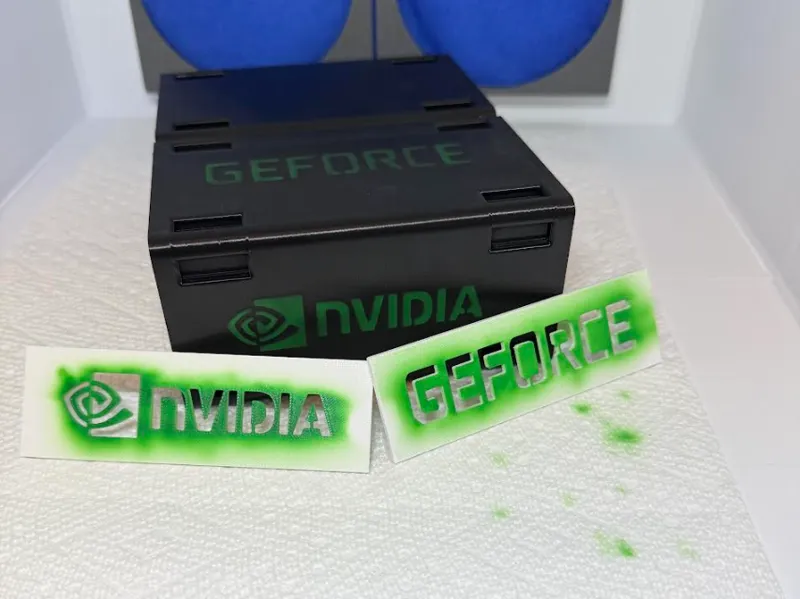 Nvidia stencils - airbrush
