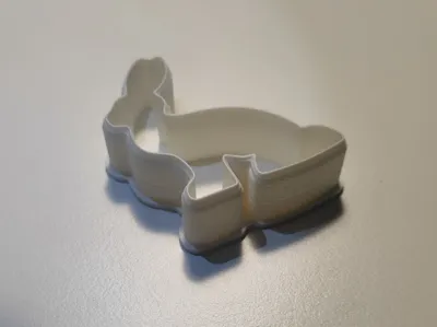 Bunny biscuit cutter 