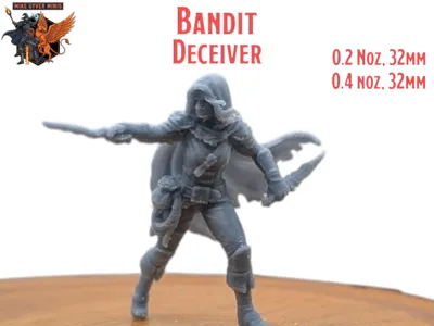 Bandit Deceiver - MGM Print-Ready Mini