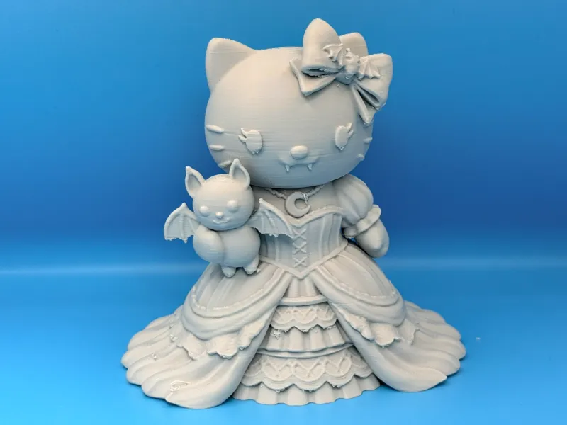 Gothic Hello Kitty - Spooky Cute Figurine