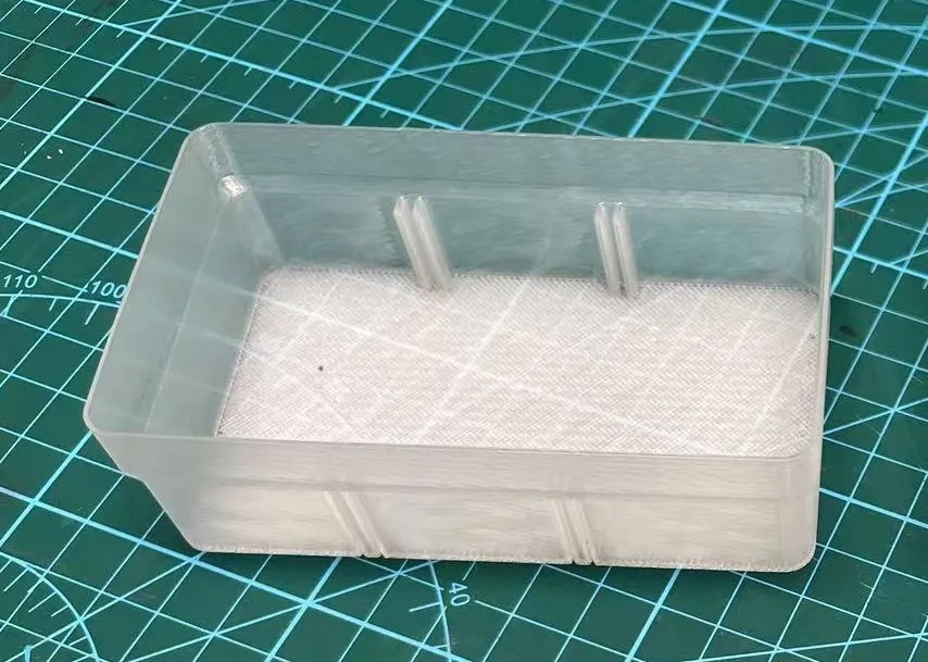 Miniatura 5 do modelo 3D 桌面收纳盒（叠叠乐/省料版）