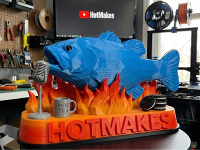 HotMakes Billy Bigmouth Bass - AI Generated