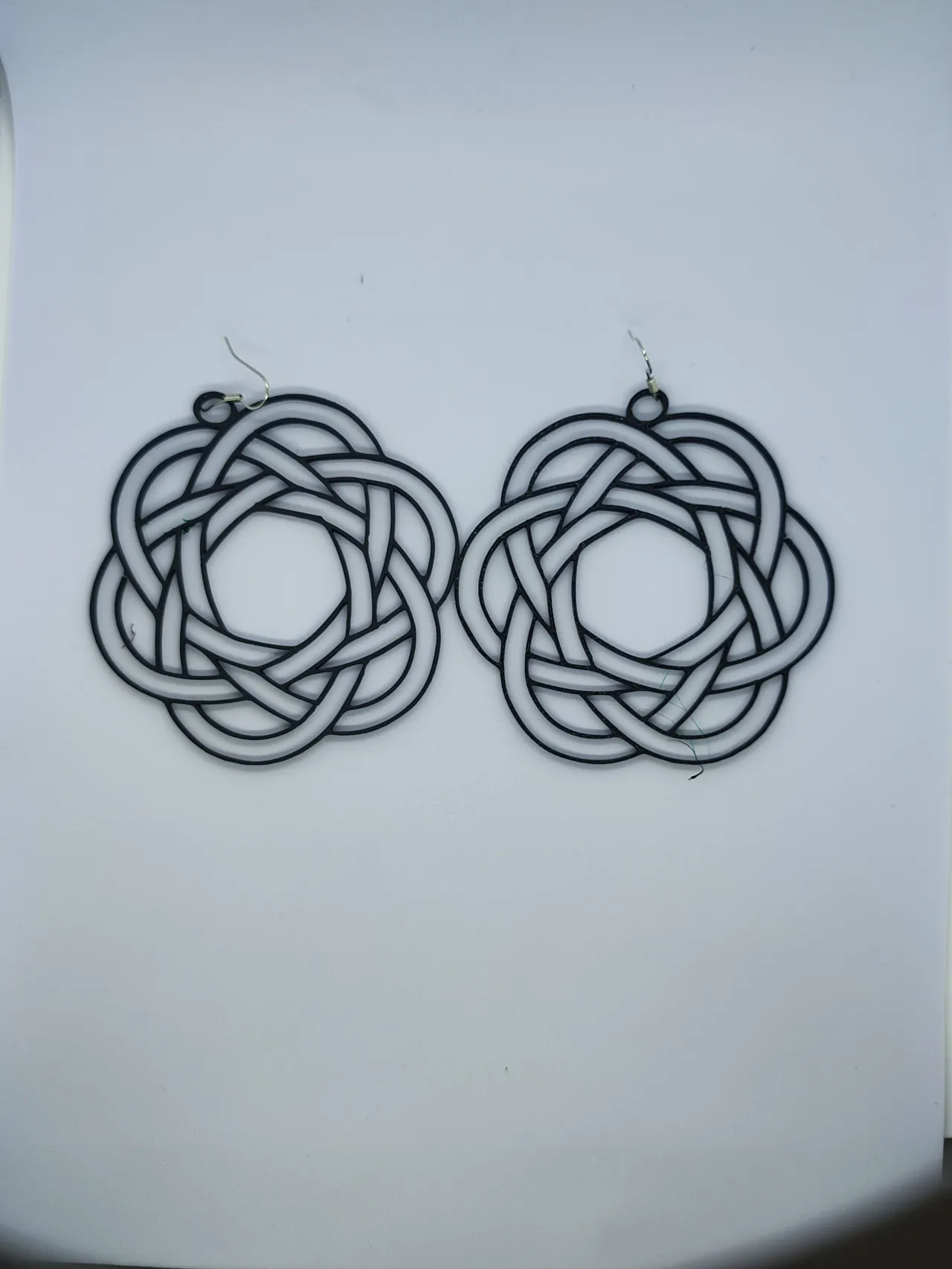 Pendientes Flor de Nudos view 3