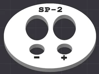 Morel SP-2 mounting plate