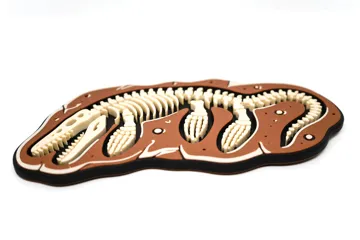 Adorno temático: Mosasaurus Puzzle - Dinosaur Fossil — vista de referencia 4