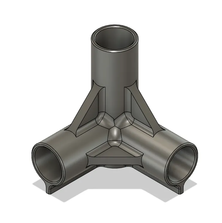 Corner connector with diameter 12mm