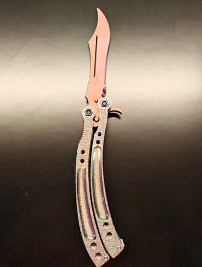 Butterfly knife v2 - Remix - m5 screw model