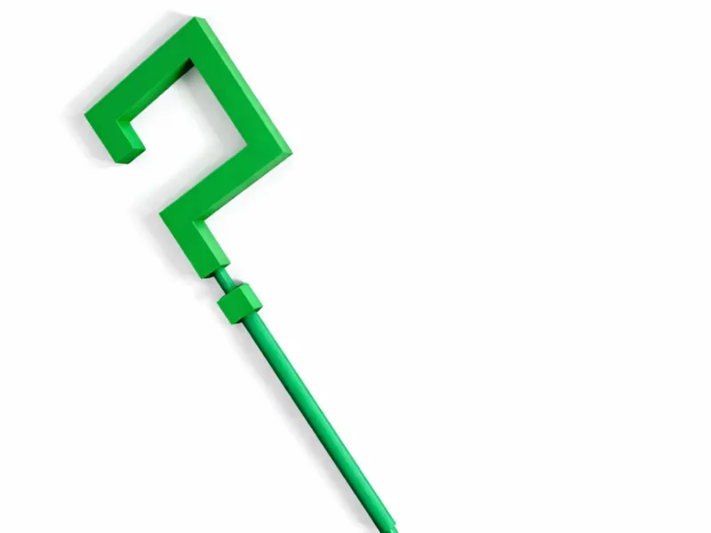 Cosplay Riddler FragenzeichenStab (Batman)