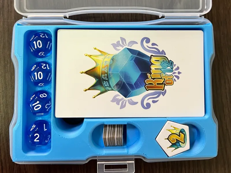 King of 12 photo caddy insert