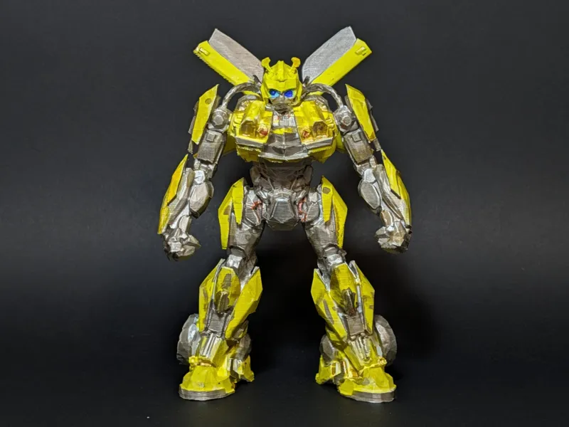 Cyber Scout Robot - Yellow Bumble Bee