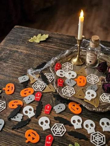 Adorno temático: Halloween Multi-Shape Confetti Set Streudeko — vista de referencia 2