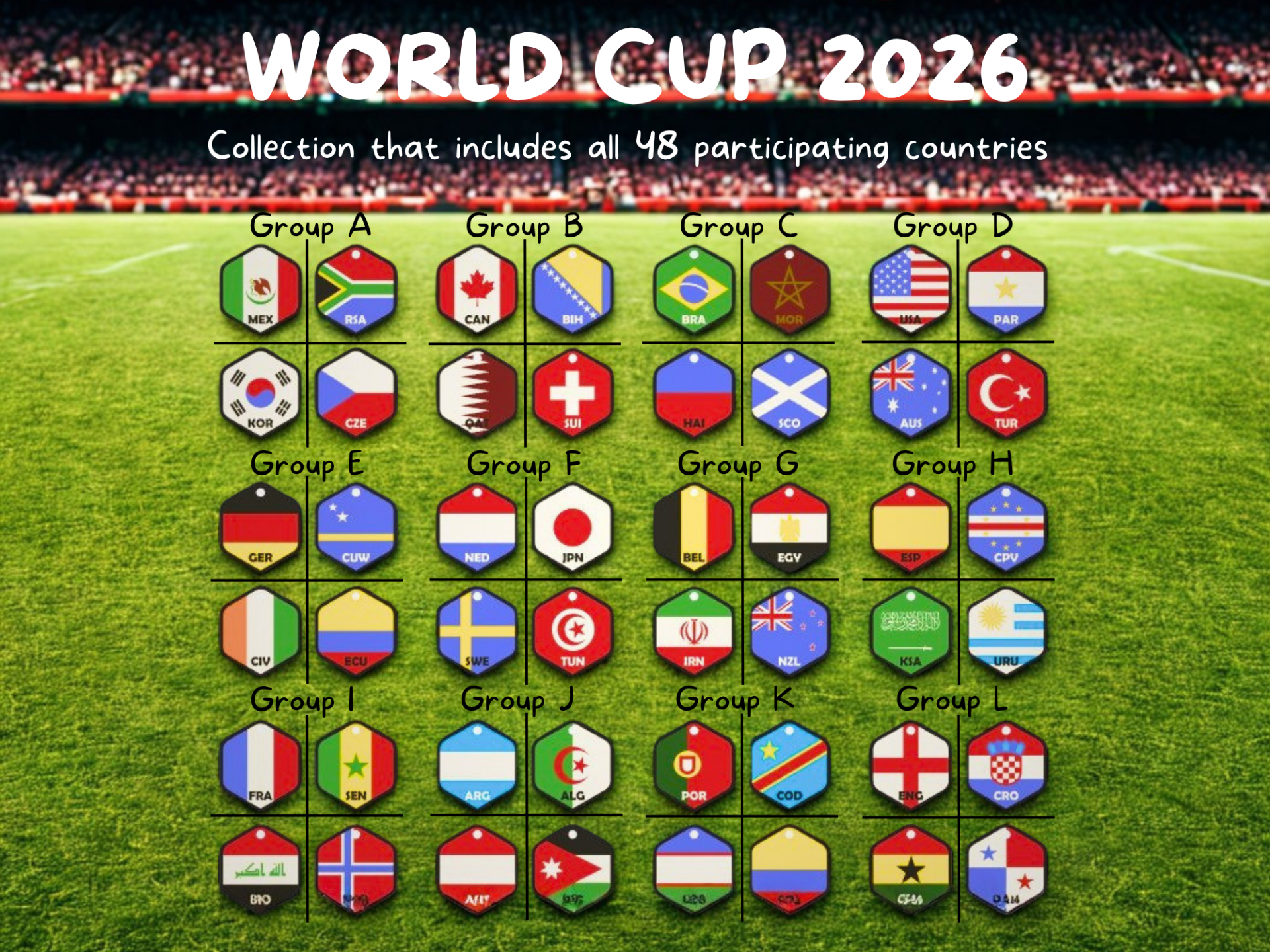 WORLD CUP 2026 (48 countries collection) - UPDATE