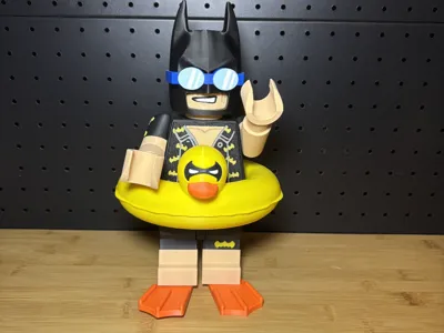Brick Man Beach Batman