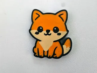 Kawaii Animal Magnet Collection - Fox
