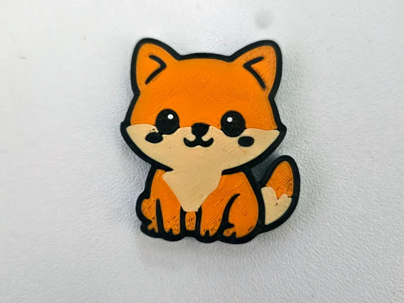Kawaii Animal Magnet Collection - Fox