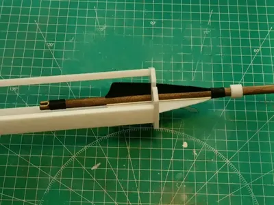Arrow Fletching Tool , vanes or feathers 3" - 8"