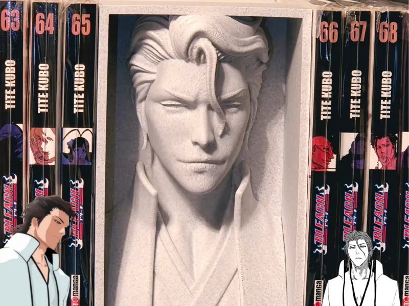 Aizen - Bleach - Book Nook