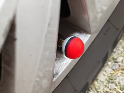 Tire plugs inspired by a PokéBall (no AMS needed)
