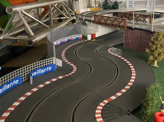 Scalextric Slot Car Track Borders and Barrier