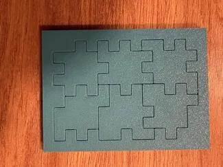 Modular Interlocking Puzzle Cube
