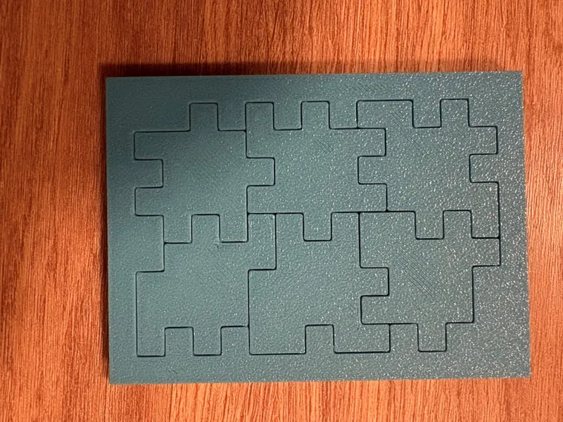 Modular Interlocking Puzzle Cube