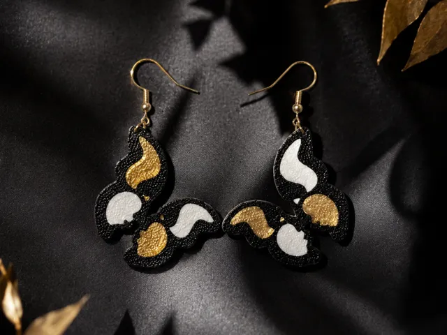 Butterfaces earrings