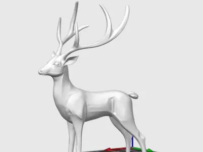 decorative reindeer