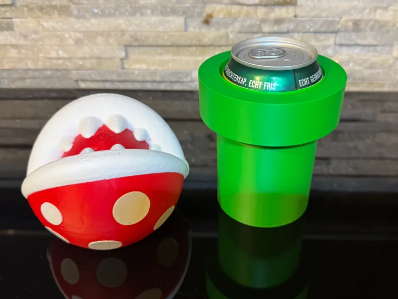 Super Mario Tube Can Holder 33cl 66mm 