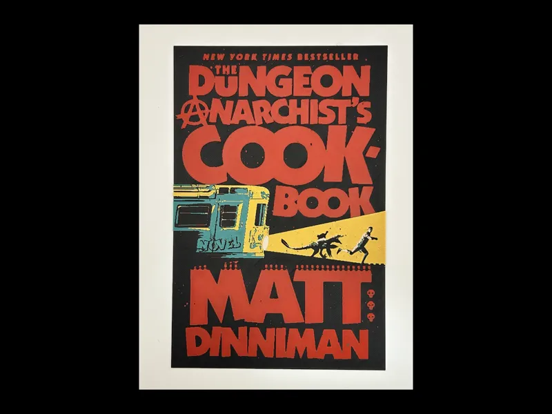 Dungeon Anarchist's Cookbook Cover Art HueForge