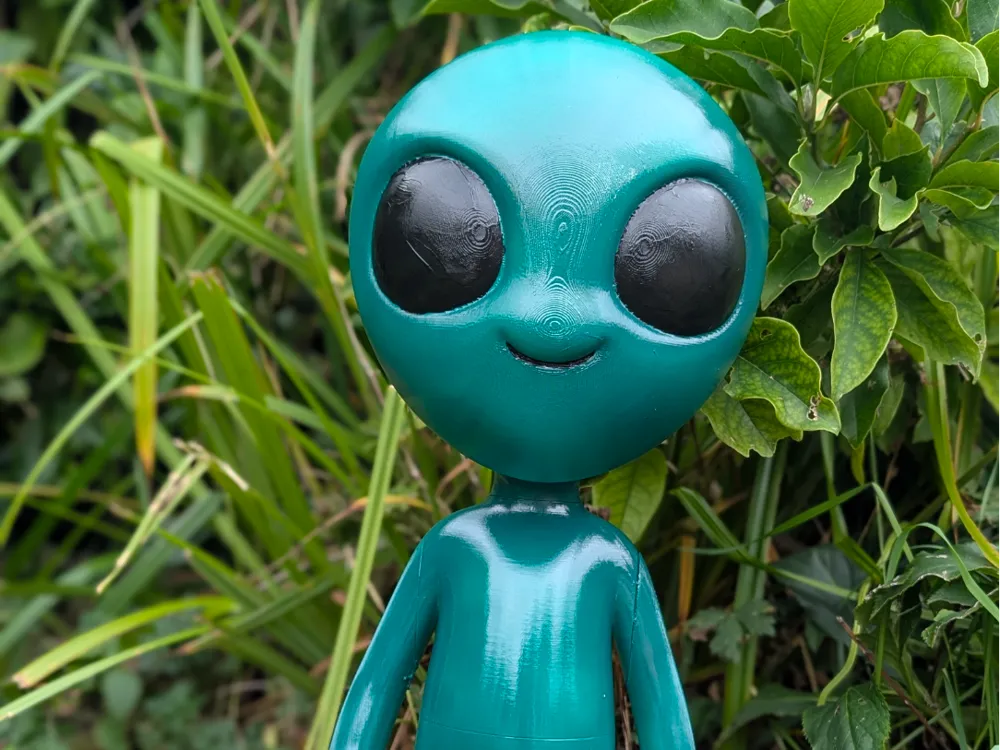 Giant Alien - Free 3D Print Model - MakerWorld
