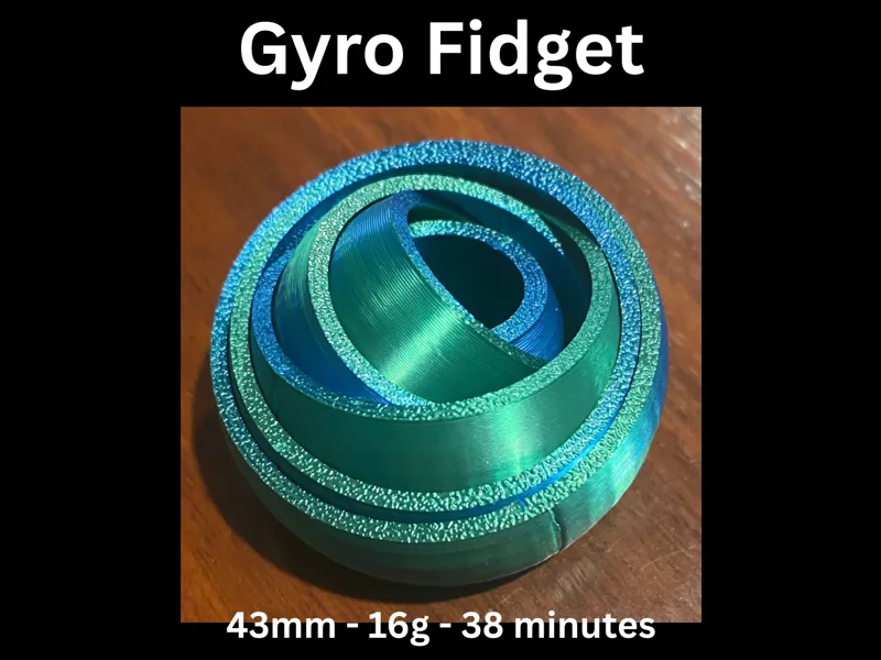Gyro Fidget Toy 6 Rings