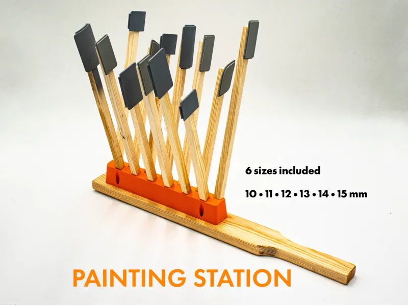 Airbrush & Spray Paint Drying Station
