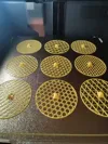 Nine floor drains, full plate