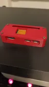 0.16mm layer, 2 walls, 15% infill - for 2.5mm screw + text