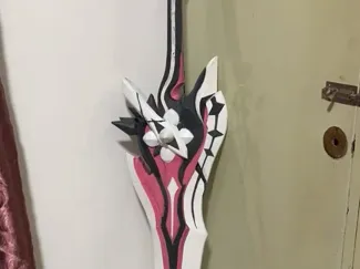 崩坏3 萝莎莉娅武器 睡美人 COS道具 可微缩摆件