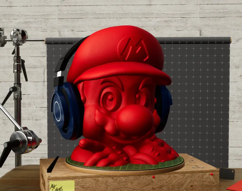 Mario - Headset Stand / Holder