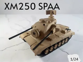 XM250, 35mm SPAA Turret for M83